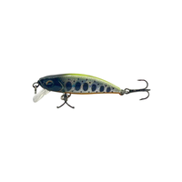 Leurre Minnow ABS imprimé 5cm 7g, leurre dur de pêche en mer, simulation crayon avec hameçon triple