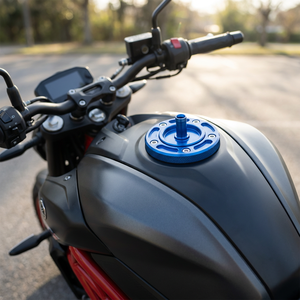 מתאים ל-WR250F/450F YZ85/125 YZ250F/450F סגסוגת אלומיניום CNC מכסה מיכל דלק ומכסה סיר שמן אביזרי חלקי אופנוע - Product Image 4