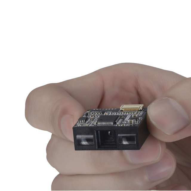 Mini Mount Barcode Scanner Module Easy to Use with LED/Laser Light USB/COM Interface for A4 Size Papers Stock