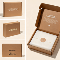 Boîtes d'expédition personnalisées en carton recyclé rose vif pour emballage cadeau, boîtes à cartes, emballage d'artisanat, boîtes d'expédition à marque privée