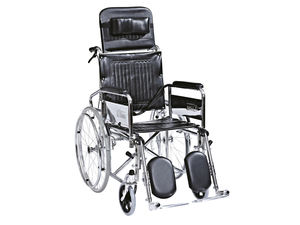 Chaise de toilette médicale pour patients âgés handicapés, fauteuil roulant - Product Image 5
