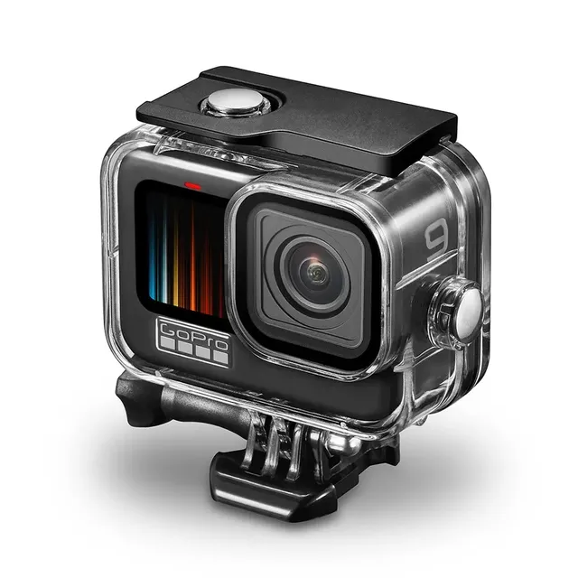 For 13 Waterproof Underwater Protective Housing Case for Hero 13/12/11/10/9 Transparent Camera High Quality Lightweight
