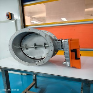 Nueva Válvula Amortiguadora Hermética de Bioseguridad Serie ALD, Eje/Cuchilla de Acero Inoxidable SS304, Filtro HEPA, Sello de Goma de Silicona para Cuarto Limpio Farmacéutico BIBO - Product Image 4