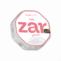 Sachets de caféine à base d'extraits végétaux naturels - Saveurs variées, Sachet oral mince en forme de feuille, Cola 3mg