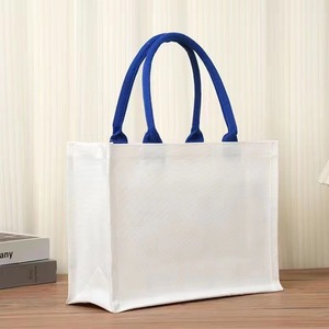 Bolsa de Lona Personalizada al por Mayor con Logotipo, de Alta Gama, 100% Algodón, Ideal para Actividades de Exhibición y Publicidad Empresarial - Product Image 2