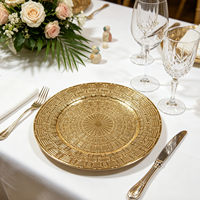Assiettes de présentation modernes de 13 pouces, incassables, non toxiques et durables, sur mesure pour hôtels et décoration intérieure