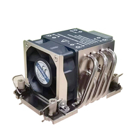 Vente en gros usine – Refroidisseur de processeur 2U pour serveur, dissipateur thermique à caloducs FCLGA 4189, compatible Intel Xeon Scalable 3e génération, 280W, 13000RPM PWM, double roulement à billes