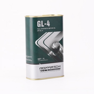 Lata Metálica Rectangular de 1L al por Mayor para Aceite de Motor, Impresión de Logotipo Personalizado, Impresión Offset en Lámina Metálica - Product Image 2