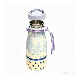 Haha Thermos Cup 316 Stainless Steel Insulated Water <b>Bottle</b> 600Ml With Strap Portable Travel Use - Product Image 5