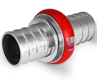 Kopling Selang Pemadam Kebakaran Aluminium Machino Paduan Magnesium KDK65Z Sambungan Cepat 40/50/65/80mm Kopling Selang Air