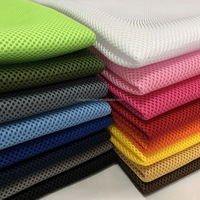 Haute qualité doux respirant trou 3d Sandwich Air Mesh tissu maille tissu air Mesh pour moto housse de siège de voiture