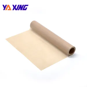 PTFE tráng sợi thủy tinh vải siêu mịn chống cháy PTFE vải cuộn