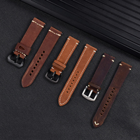 Bracelets de montre en Chine, bracelets de montre en cuir véritable de luxe sur mesure, bracelet de montre en cuir pour Rolex, Cartier, Omega