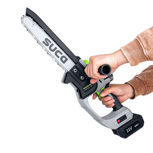 <span class=keywords><strong>เลื่อย</strong></span>โซ่ยนต์ไร้สาย SUCA SC-5807 สำหรับ<span class=keywords><strong>ง</strong></span>านอุตสาหกรรม OEM ขนาด 10 นิ้ว 800 วัตต์ 21 โวลต์/4 แอมป์ชั่วโมง มอเตอร์ไร้แปรงถ่าน <span class=keywords><strong>เลื่อย</strong></span>ไฟฟ้าสำหรับตัดต้นไม้ - Product Image 1