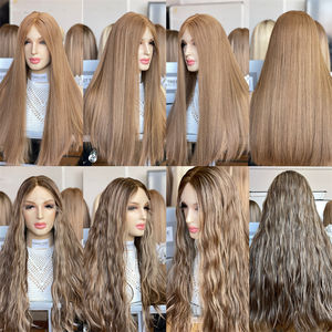 Perruque transparente HD Lace Front de luxe, cheveux humains longs de 20 pouces, nœud unique, couche légère et droite 5.0 pour femmes - Product Image 5