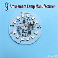 Tablero LED de colores AC24V, tablero de luz LED, tablero emisor de luz LED de colores, fuente de luz LED, cambio de color sincronizado