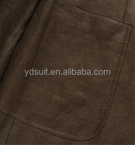 Nuovo arrivo abito da <span class=keywords><strong>uomo</strong></span> in <span class=keywords><strong>lino</strong></span> per la primavera estate Slim-Fit abbigliamento Casual da lavoro traspirante con chiusura a cerniera dei pantaloni a mosca - Product Image 4