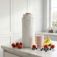 Blender domestique de qualité alimentaire avec couvercle intérieur SUS 304 pour jus et milkshakes