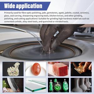 12Inch 300mm Diamond Grinding <strong>Disc</strong> Flat Lap Polishing <strong>Disc</strong> <strong>Sanding</strong> Abrasive Wheel for Gemstone Tile Porcelain Glass Stone - Product Image 6
