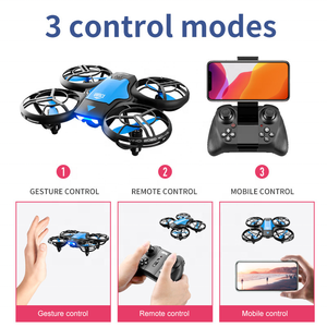 Hélicoptère jouet à télécommande gestuelle, quadricoptère volant, mini drone RC avec caméra HD et <span class=keywords><strong>Wifi</strong></span>, LED, vente flash - Product Image 3