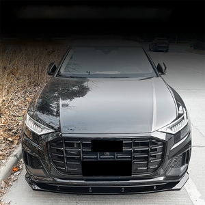 ลิปสปอยเลอร์ติดด้านหน้ารถยนต์ ABS กันชนหน้าคาร์บอนไฟเบอร์มอง <span class=keywords><strong>Q8</strong></span>ขอบด้านหน้าสำหรับ <span class=keywords><strong>Audi</strong></span> <span class=keywords><strong>Q8</strong></span> SQ8 <span class=keywords><strong>Sline</strong></span> 2019-2023 - Product Image 3