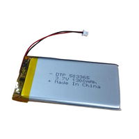 112840 3.7v 1300mah 4.81Wh batterie lithium-ion polymère rechargeable