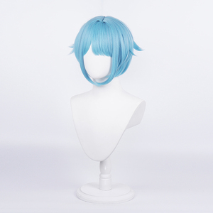 Ainizi วิกผมคอสเพลย์ Shino <span class=keywords><strong>Hajime</strong></span> ตัวละครสีน้ำเงินสั้น30ซม. จาก Es2 - Product Image 3