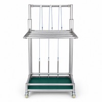 Chariot de levage par gravité en tube d'aluminium à conception libre pour la manutention des matériaux, idéal pour l'automatisation à faible coût (LCIA)