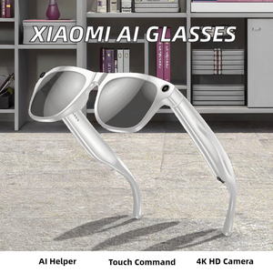 <span class=keywords><strong>Gafas</strong></span> <span class=keywords><strong>Inteligentes</strong></span> con IA para <span class=keywords><strong>Xiaomi</strong></span> 2025 con Cámara 4K HD de 100MP para Llamadas Bluetooth Batería Control por Asistente de Voz y Funciones de Chat 4K HD - Product Image 2