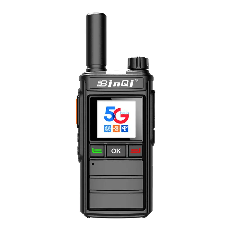 Walkie talkie radio dua arah, ptt poc jaringan 4G sim jarak jauh 50km 100 km jangkauan gps wifi radio 2 arah