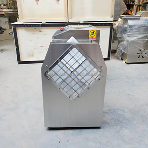 Machine à découper les pommes de terre, les carottes et les pastèques en acier inoxydable de qualité commerciale avec moteur, facile à utiliser, machine à éplucher les fruits et légumes - Product Image 5