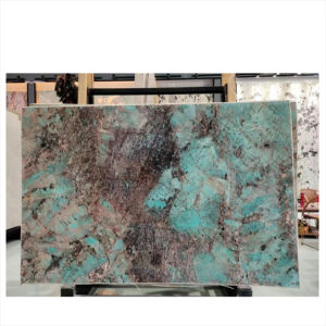 Dalles de quartzite polies, dalles de quartzite Amazonite polies, plateau de table en quartzite, carreaux de granit vert, dalles de pierre exotique - Product Image 2
