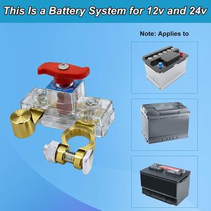 Interruptor de Desconexión de Batería para Automóvil, Apagador de Motor, Accesorios para Baterías de Coche - Product Image 4