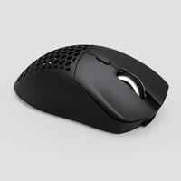 Ratón para Juegos de Latencia Ultrabaja con Frecuencia de Actualización de 8K, Ratón Ergonómico Inalámbrico para Esports con Sensor Óptico y Interruptores Ópticos para PC