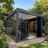 Pergola rétractable en aluminium avec ombrage solaire et ventilation, design moderne et élégant pour terrasse, jardin, balcon