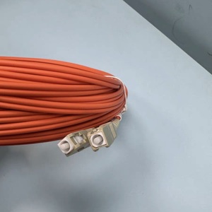 Chất lượng cao gigbit LSZH sợi quang vá dây <span class=keywords><strong>10m</strong></span> <span class=keywords><strong>SC</strong></span> để LC multimde OM2 Duplex Cáp nhảy quang - Product Image 3