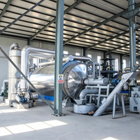 Reactor de Pirólisis de Plástico y Neumáticos de Tipo Lote de 3 TPD, Planta de Pirólisis Pequeña, Equipo para Producción de Combustible, Aceite y Carbono Negro