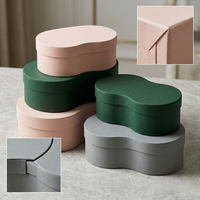 Boîte pliante magnétique de luxe haut de gamme avec logo personnalisé, grand emballage pour kits d'affaires d'entreprise