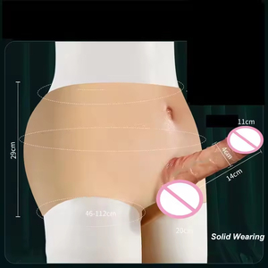 Braguita de Silicona Ecológica Impermeable IPX6 con Correa para Pene y Dildo para Hombres y Mujeres, Ideal para Lesbianas y Gays - Product Image 4