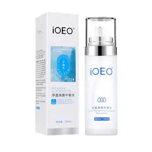 Suero Natural 100Ml Purificante Agua Refrescante Y Equilibrante Tratamiento de Acné de Piel Delicada Refina Los Poros Agua de Equilibrio Facial