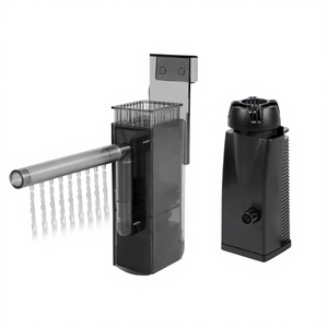 Vente flash : Écumeur d'huile flottant automatique pour aquarium, pompe à écumeur de protéines avec éponge filtrante, nettoyage de l'eau du réservoir à poissons - Product Image 1