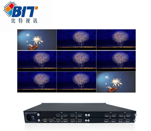 1x9 1 đầu vào kênh xử lý video, 4x4 4K60 đa màn hình mở rộng, 16 <span class=keywords><strong>HDMI</strong></span> đầu vào video tường bộ vi xử lý - Product Image 6