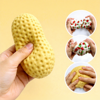 Jouets Squishy Cacahuète Croquante en Boîte Mystère – Jouets Anti-Stress et Anxiété Réalistes à Presser