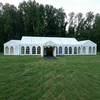 Carpa Grande para Eventos, 15x30m 20x40m, Carpa de Lujo para Fiestas al Aire Libre, Carpa para Exposiciones