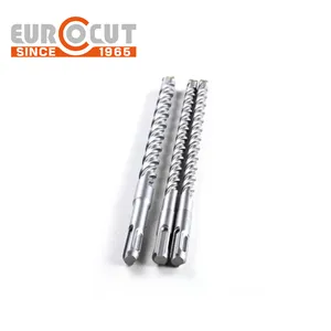 EUROCUT 8mm 10mm 12mm 14mm SDS PLUS Carbide Cross Tip Electric Hammer Masonry Drill Bit