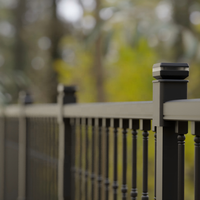 Lampes de jardin solaires modernes à LED étanches IP65, portails et clôtures extérieurs en PVC à bases multiples, fournissant de l'énergie solaire