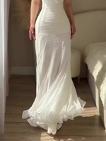 Nouvelle Robe Longue Chic Française à Pois Col Montant en Polyester 2026 – Élégante pour le Bureau et les Fêtes, Coupe Ajustée Cintrée à la Taille