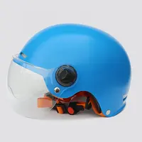 2023 Sicherheit Unisex ABS Open Face Halbhelm Elektro fahrzeug Motorrad Elektro fahrrad Roller Motorrad Helm
