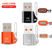 Adaptador de Carga USB a Tipo-C, Compatible con iPhone 12 Pro, Adaptador de Carga para Teléfono, Carga Rápida PD