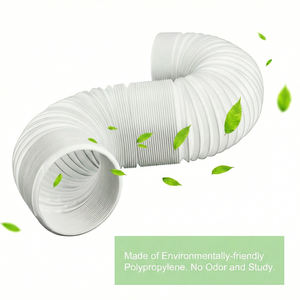 Tuyau flexible d'évacuation d'air en plastique pour <span class=keywords><strong>climatiseur</strong></span> portable YOD HVAC Contractor, haute pression, 5 pouces, usage domestique, garantie 5 ans - Product Image 3